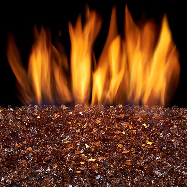 Vented Fire Glass Burner Kit - 24In., 65,000 Btu, Natural Gas, Match, Duluth Forge, Mfr#: FGB24-1